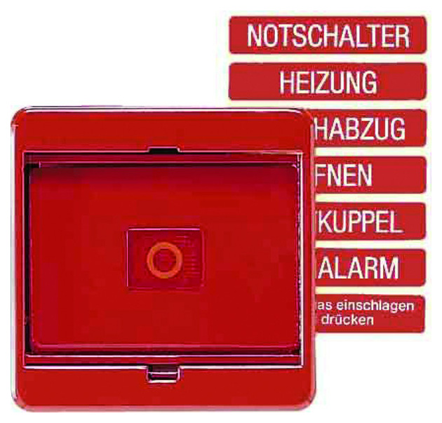 Jung 561 GL RT ABDECKUNG ROT Jung 561 GL RT ABDECKUNG ROT von Jung