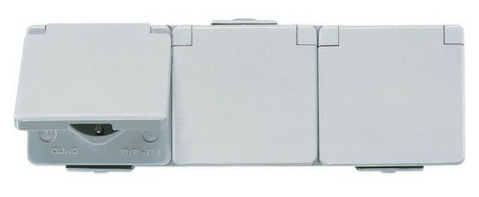 Jung 623 W SCHUKO-STECKDOSE 3- von Jung