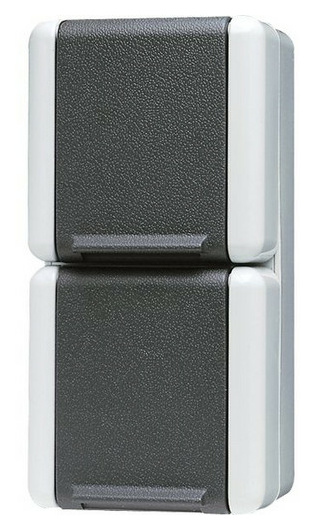 Jung 822 W SCHUKO-ZWEIFACHSTEC von Jung