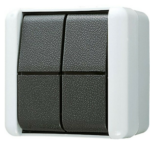 Jung 835 W DOPPELTASTER von Jung