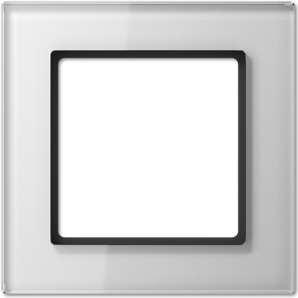 Jung AC 581 GL WW Wandplatte/Schalterabdeckung Transparent (AC 581 GL WW) von Jung