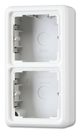 Jung CD 582 A WW AUFPUTZ-KAPPE 2-FAC von Jung