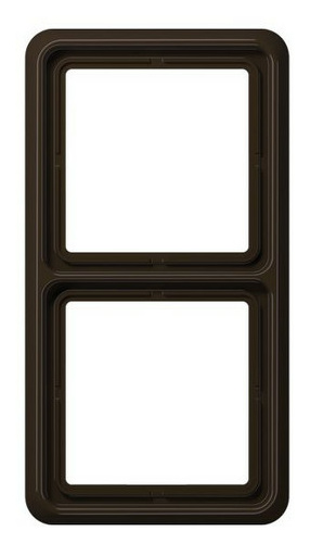 Jung CD 582 BR RAHMEN 2-FACH BRAUN Jung CD 582 BR RAHMEN 2-FACH BRAUN von Jung