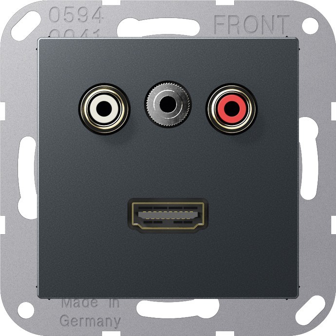 Jung Cinch Aud. Miniklinke HDMI MA A 1082 ANM MAA1082ANM Jung Cinch Aud. Miniklinke HDMI MA A 1082 ANM MAA1082ANM von Jung