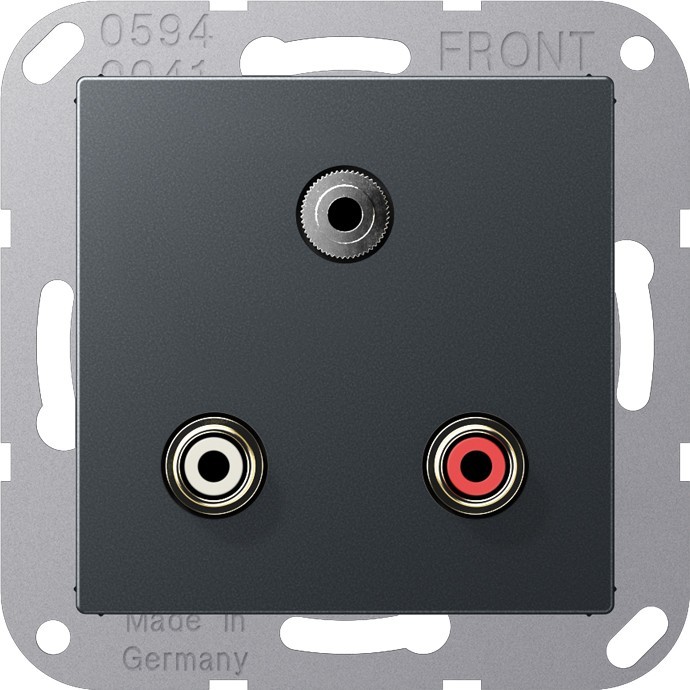Jung Cinch Audio und Miniklinke MA A 1011 ANM MAA1011ANM von Jung
