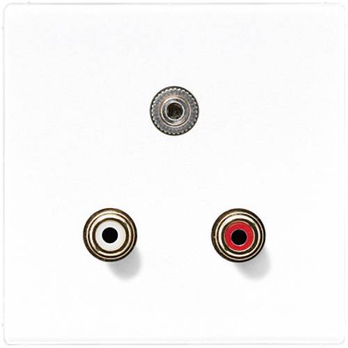 Jung Einsatz Chinch, Miniklinke 3,5mm LS 990, LS design, LS plus Creme-Weiß MALS1011 Jung Einsatz Chinch, Miniklinke 3,5mm LS 990, LS design, LS plus Creme-Weiß MALS1011 von Jung