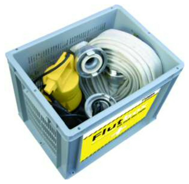 Jung Flutbox inkl. U5KS + Schlauch 12,5m von Jung