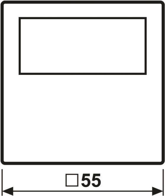 Jung HOME BTA1791SW Raumthermostat-Display 1 (BTA1791SW) von Jung