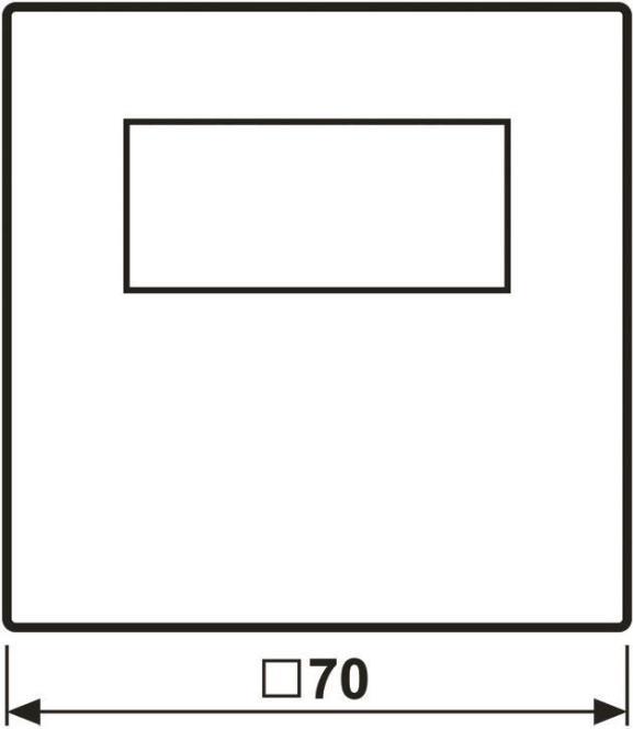 Jung HOME BTLS1791WW Raumthermostat-Display 1 (BTLS1791WW) von Jung