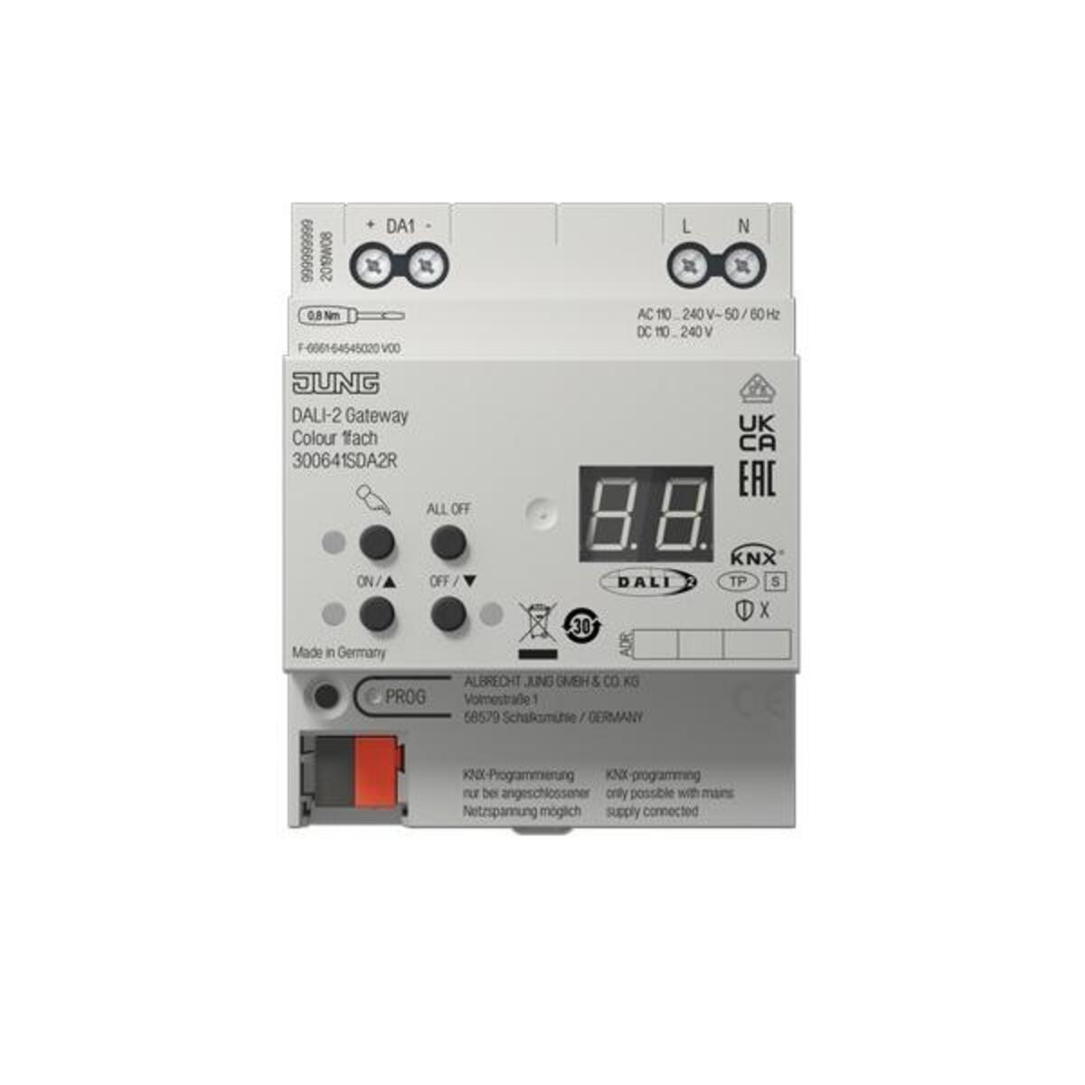 Jung KNX DALI-2 Gateway Colour 30064 1S DA2 R 300641SDA2R Jung KNX DALI-2 Gateway Colour 30064 1S DA2 R 300641SDA2R von Jung