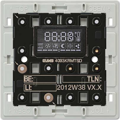 Jung KNX Komp.Raumcontroller Modul 4093 KRM TS D (4093KRMTSD) von Jung