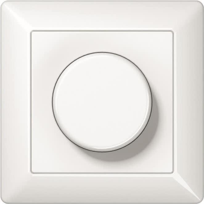 Jung LED-Drehdimmer mit Dreh-Ausschalter AS 5544.03 V WW (AS5544.03VWW) von Jung