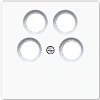 Jung LS 990-4 SAT2 WW Weiß (LS990-4SAT2WW) von Jung