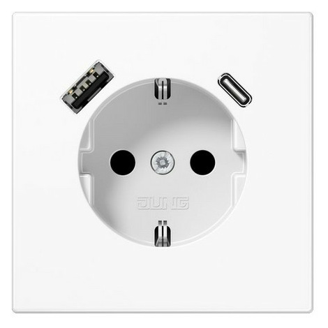 Jung LS1520-15CAWW USB-Steckdose Jung LS1520-15CAWW USB-Steckdose von Jung