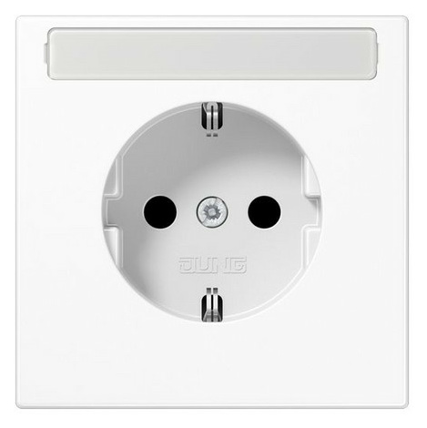 Jung LS1520NAWW SCHUKO Steckd.m.Schriftf. von Jung