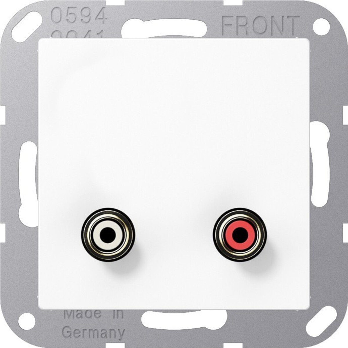 Jung Multimedia-Anschluss aws MA A 1021 WW MAA1021WW Jung Multimedia-Anschluss aws MA A 1021 WW MAA1021WW von Jung
