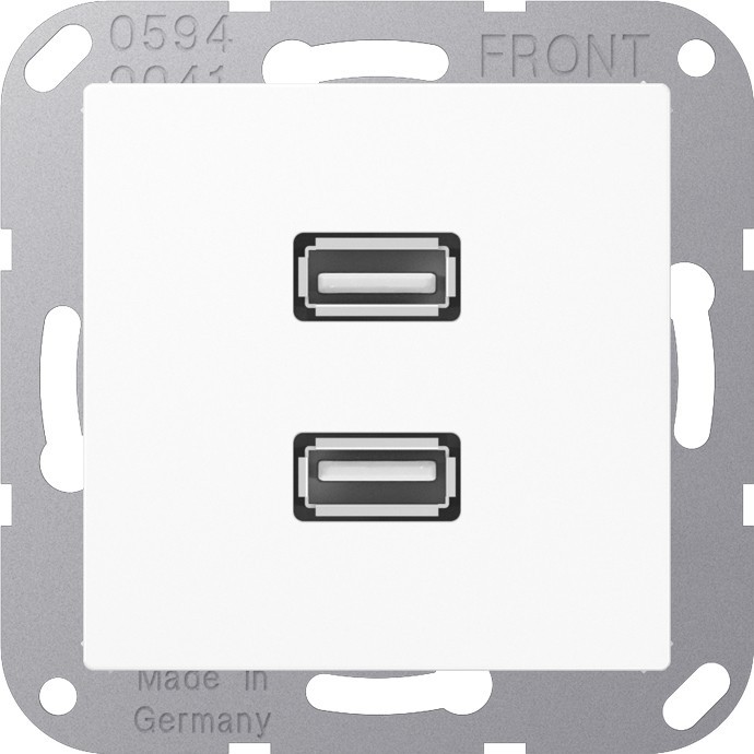 Jung Multimedia-Anschluss aws MA A 1153 WW MAA1153WW Jung Multimedia-Anschluss aws MA A 1153 WW MAA1153WW von Jung