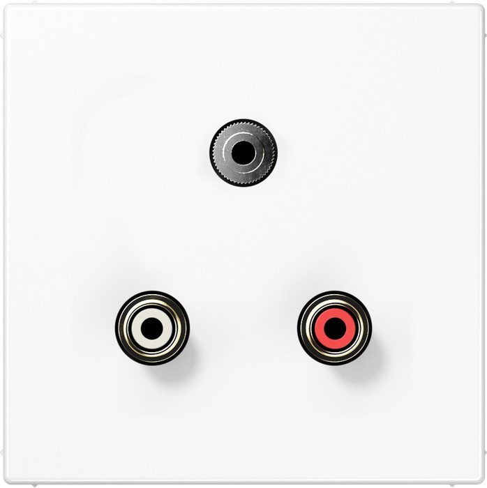 Jung Multimedia-Anschluss aws MA LS 1011 WW MALS1011WW Jung Multimedia-Anschluss aws MA LS 1011 WW MALS1011WW von Jung