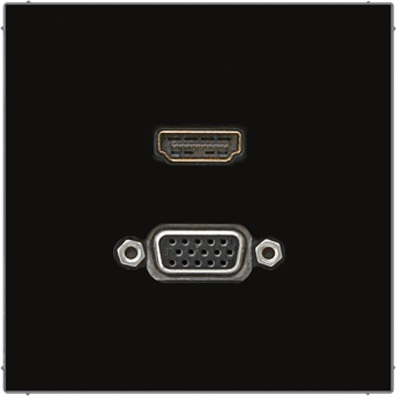 Jung Multimedia-Anschluss sw MA LS 1173 SW MALS1173SW Jung Multimedia-Anschluss sw MA LS 1173 SW MALS1173SW von Jung