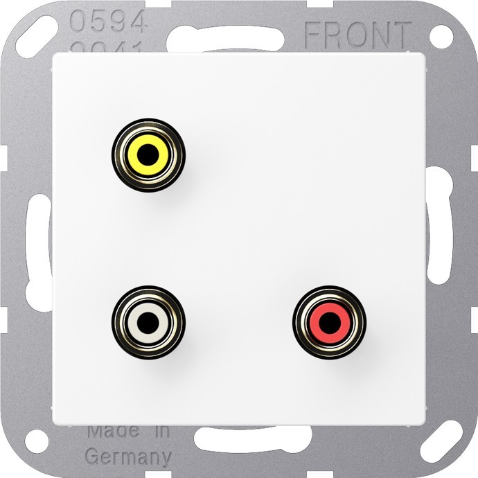 Jung Multimedia-Anschlusssystem MA A 1031 WWM MAA1031WWM von Jung