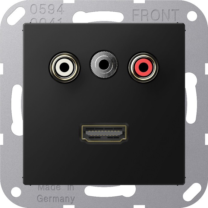 Jung Multimedia-Anschlusssystem MA A 1082 SWM MAA1082SWM Jung Multimedia-Anschlusssystem MA A 1082 SWM MAA1082SWM von Jung