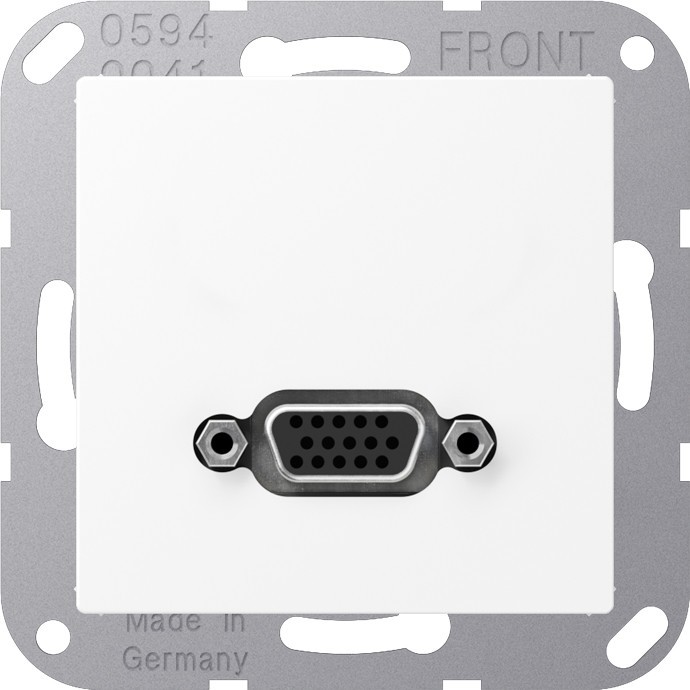 Jung Multimedia-Anschlusssystem MA A 1102 WWM MAA1102WWM von Jung
