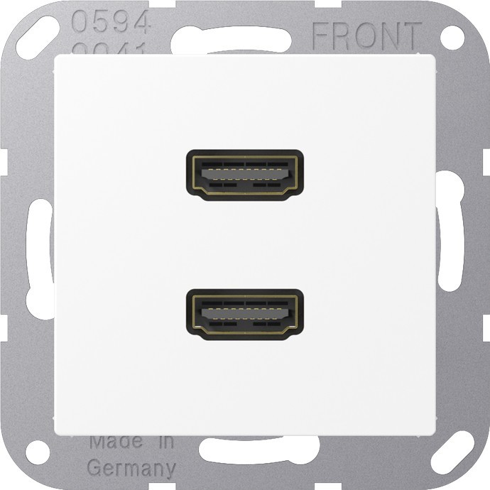 Jung Multimedia-Anschlusssystem MA A 1133 WWM MAA1133WWM von Jung