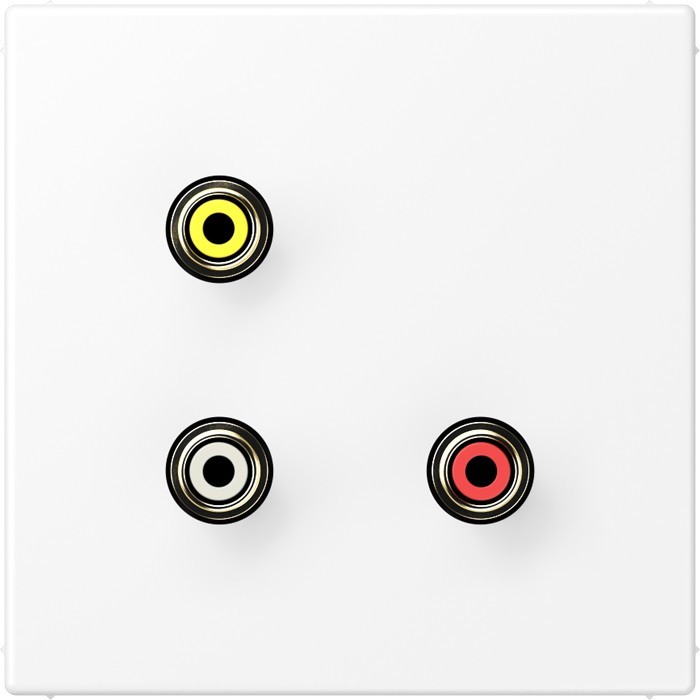 Jung Multimedia-Anschlusssystem MA LS 1031 WWM MALS1031WWM von Jung
