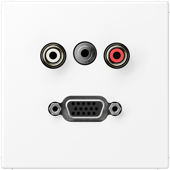 Jung Multimedia-Anschlusssystem MA LS 1072 WWM MALS1072WWM Jung Multimedia-Anschlusssystem MA LS 1072 WWM MALS1072WWM von Jung