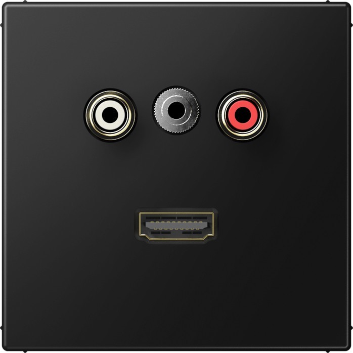 Jung Multimedia-Anschlusssystem MA LS 1082 SWM MALS1082SWM Jung Multimedia-Anschlusssystem MA LS 1082 SWM MALS1082SWM von Jung