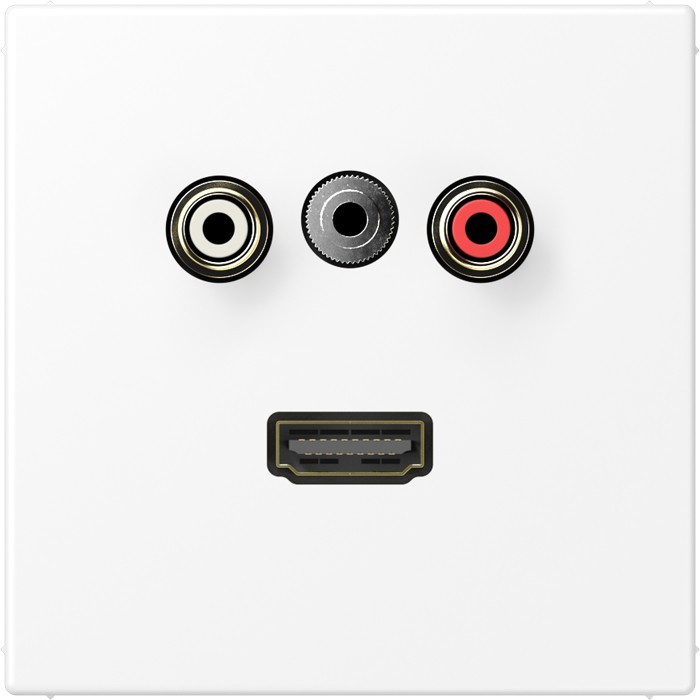 Jung Multimedia-Anschlusssystem MA LS 1082 WWM MALS1082WWM Jung Multimedia-Anschlusssystem MA LS 1082 WWM MALS1082WWM von Jung