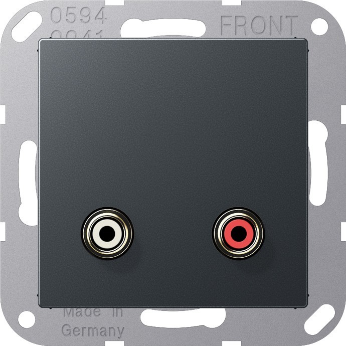 Jung Multimediadose Cinch Audio MA A 1021 ANM MAA1021ANM von Jung