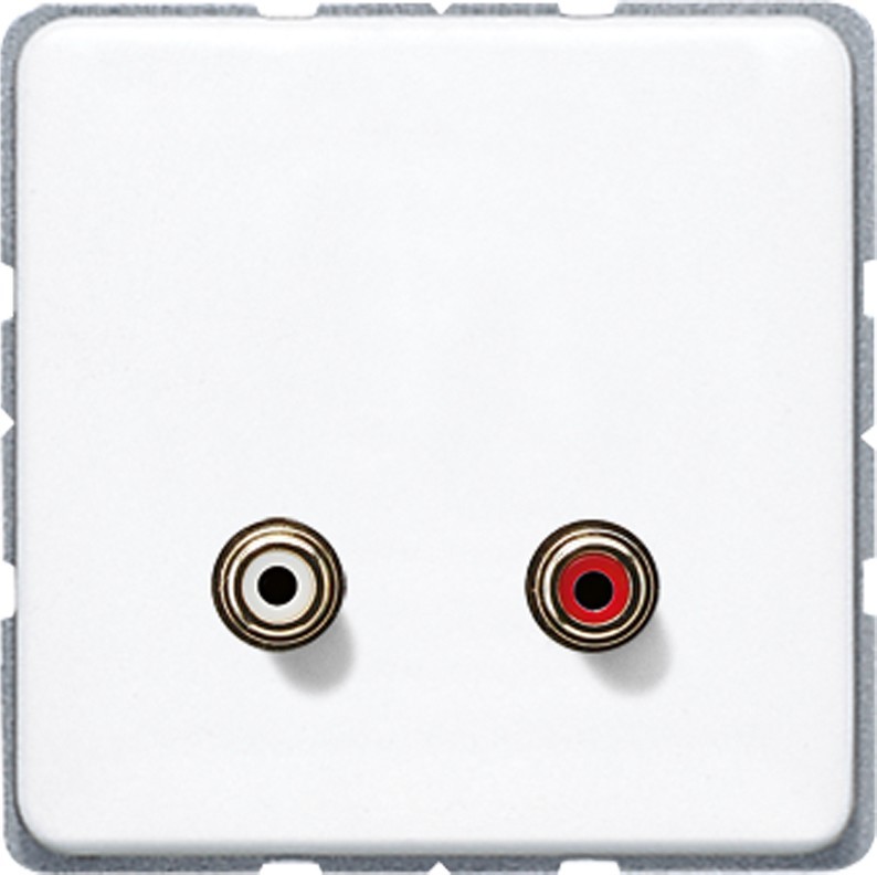 Jung Multimediadose Cinch Audio MA CD 1021 WW MACD1021WW Jung Multimediadose Cinch Audio MA CD 1021 WW MACD1021WW von Jung
