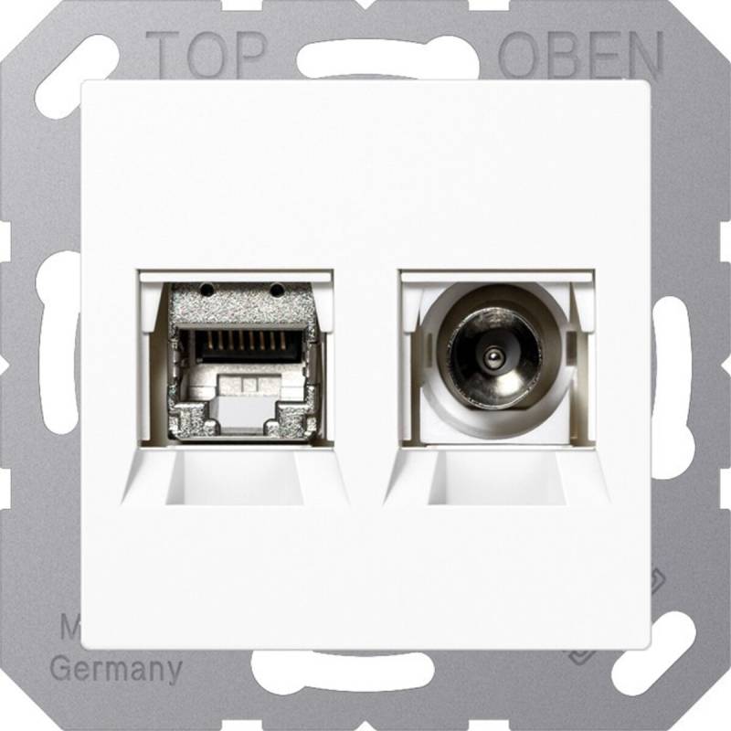 Jung Multimediadose MMD A 4521 WW MMDA4521WW von Jung