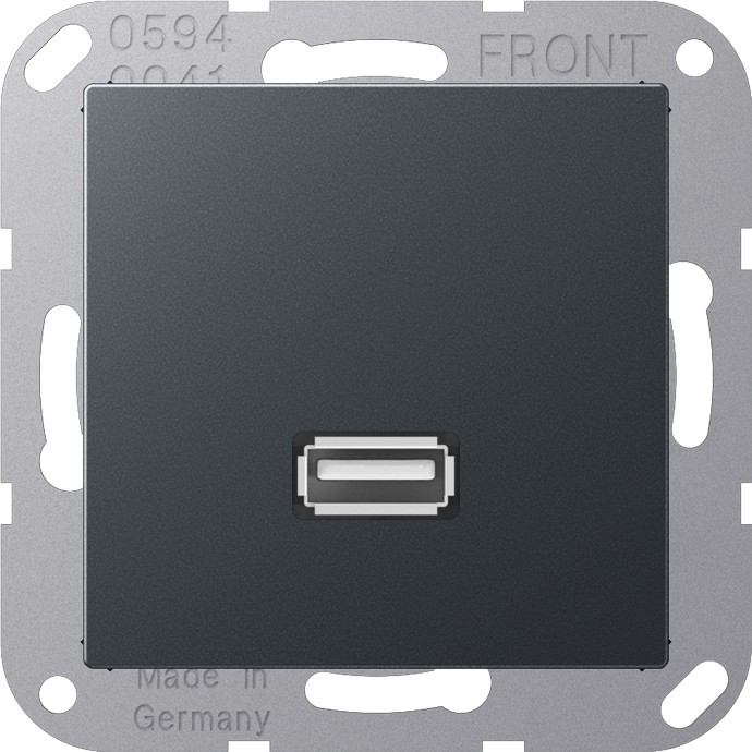 Jung Multimediadose USB MA A 1122 ANM MAA1122ANM von Jung