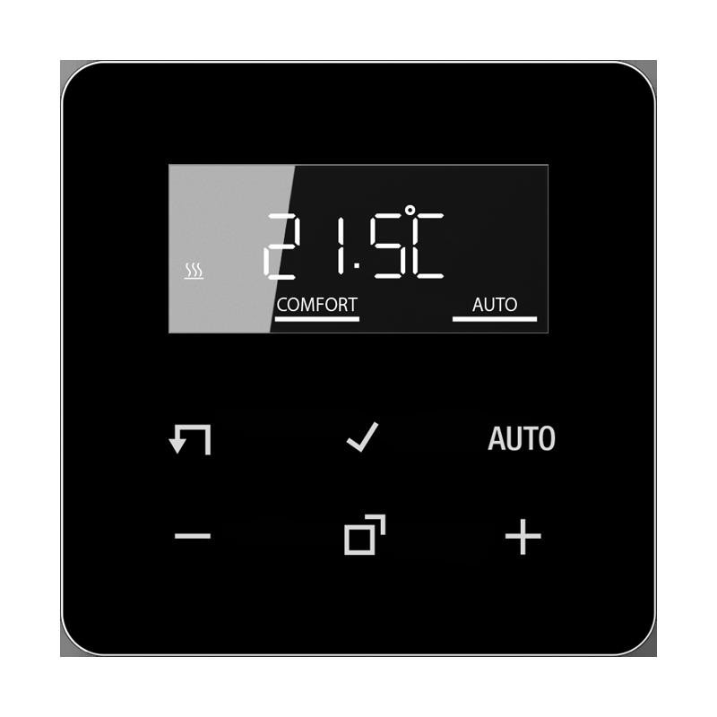 Jung Raumthermostat BT CD 1791 SW BTCD1791SW Jung Raumthermostat BT CD 1791 SW BTCD1791SW von Jung