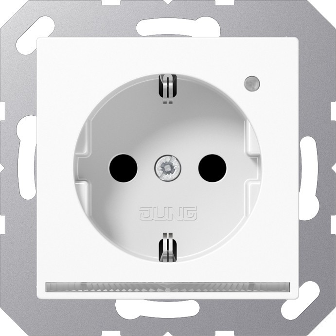 Jung SCHUKO-Steckdose 16A 250V A 1520-O WW LNW A1520-OWWLNW Jung SCHUKO-Steckdose 16A 250V A 1520-O WW LNW A1520-OWWLNW von Jung