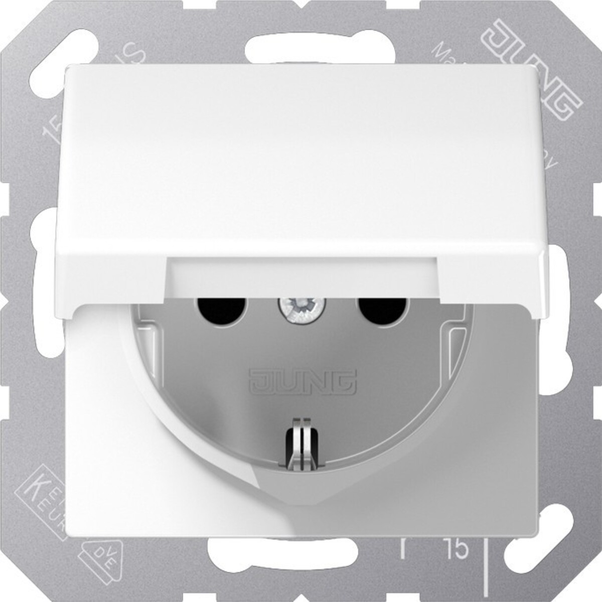 Jung SCHUKO-Steckdose 16A 250V AS 1520 KIKL WW AS1520KIKLWW Jung SCHUKO-Steckdose 16A 250V AS 1520 KIKL WW AS1520KIKLWW von Jung