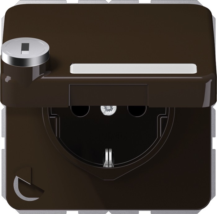 Jung SCHUKO-Steckdose 16A 250V CD 1520 NAKLSL BR CD1520NAKLSLBR Jung SCHUKO-Steckdose 16A 250V CD 1520 NAKLSL BR CD1520NAKLSLBR von Jung