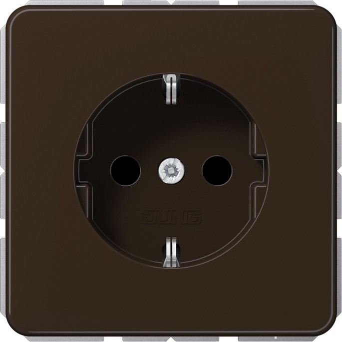 Jung SCHUKO-Steckdose CD 1520 BR CD1520BR Jung SCHUKO-Steckdose CD 1520 BR CD1520BR von Jung