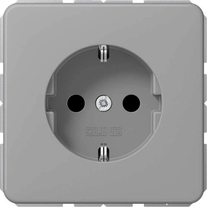 Jung SCHUKO-Steckdose CD 1520 GR CD1520GR Jung SCHUKO-Steckdose CD 1520 GR CD1520GR von Jung