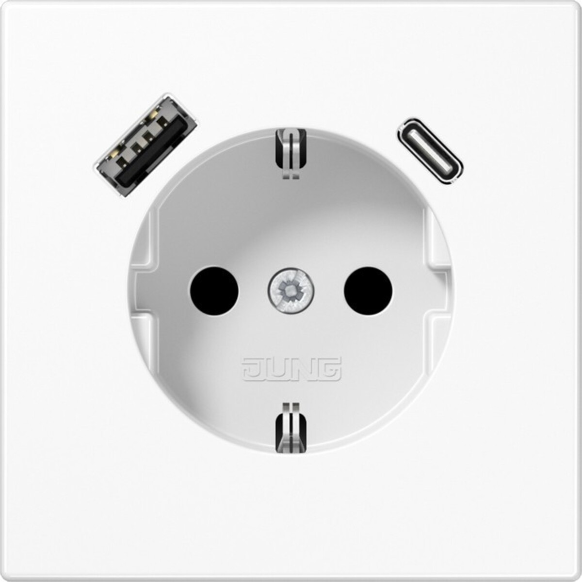 Jung SCHUKO Steckdose LS 1520-15 CA WW LS1520-15CAWW Jung SCHUKO Steckdose LS 1520-15 CA WW LS1520-15CAWW von Jung