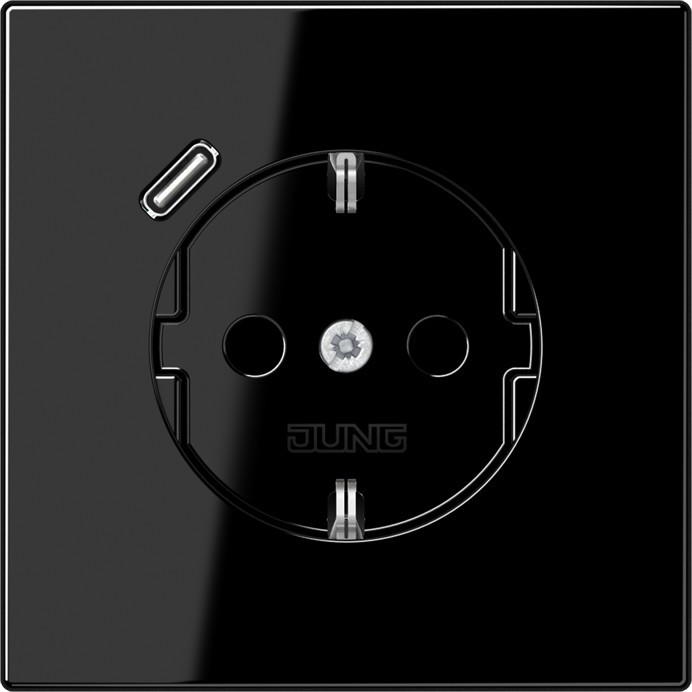 Jung SCHUKO Steckdose LS 1520-18 C SW LS1520-18CSW Jung SCHUKO Steckdose LS 1520-18 C SW LS1520-18CSW von Jung