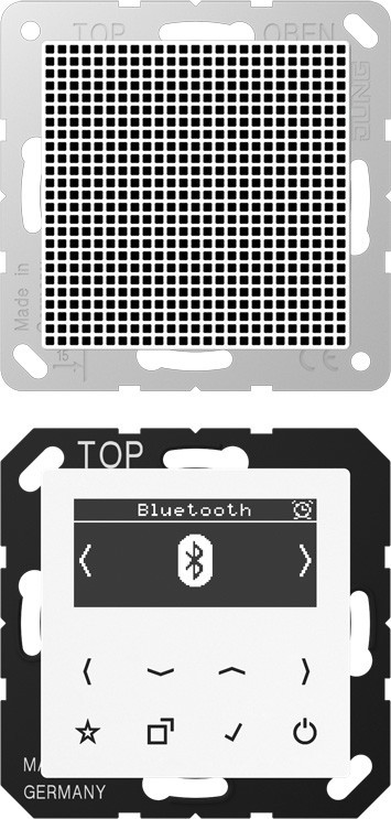 Jung Smart DAB+ Digitalradio DAB A1 BT WW DABA1BTWW von Jung