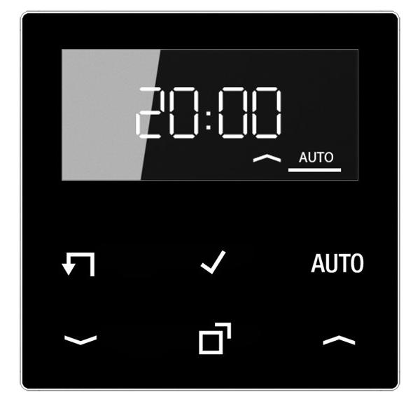 Jung Timer Standard, Display A 1750 D SW A1750DSW von Jung