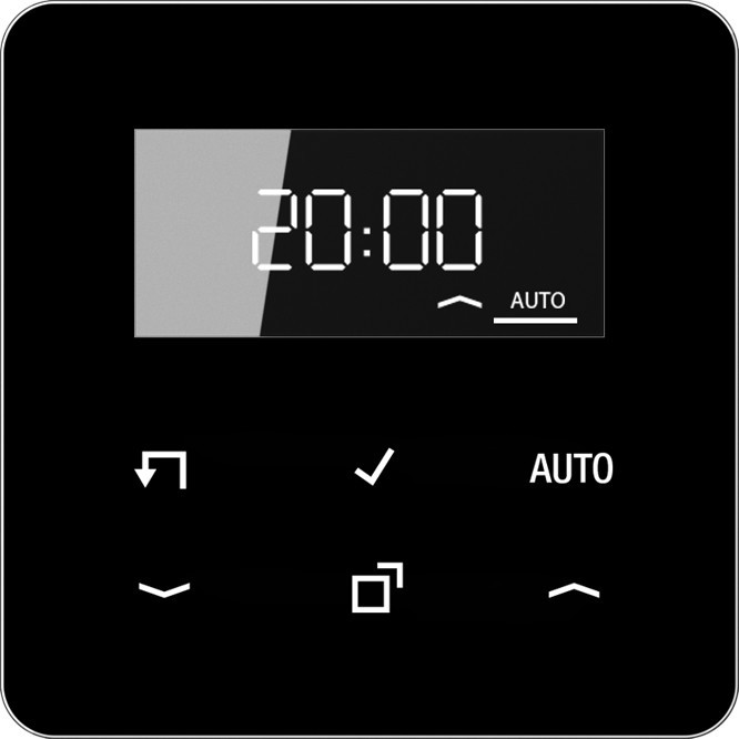Jung Timer Standard, Display CD 1750 D SW CD1750DSW Jung Timer Standard, Display CD 1750 D SW CD1750DSW von Jung