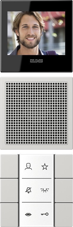 Jung Video-Innenstation SI VI LS 627 LG SIVILS627LG von Jung