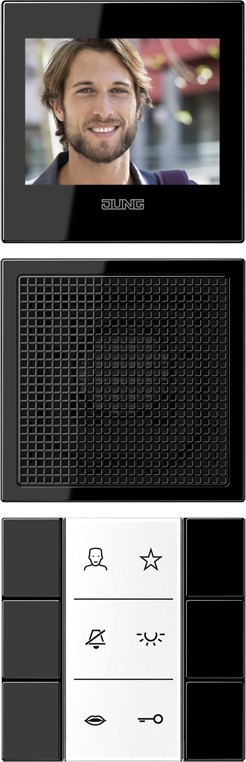 Jung Video-Innenstation SI VI LS 627 SW SIVILS627SW Jung Video-Innenstation SI VI LS 627 SW SIVILS627SW von Jung