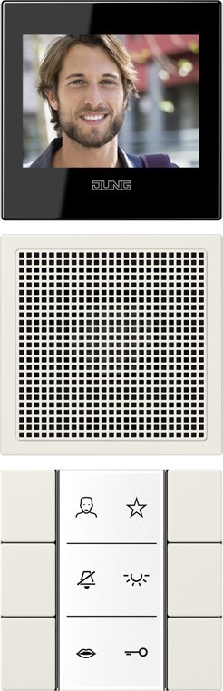Jung Video-Innenstation SI VI LS 627 W SIVILS627W von Jung