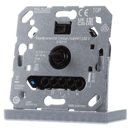 RTR231  - Raumthermostat Schließer AC 230 V, RTR231 - Aktionsartikel von Jung